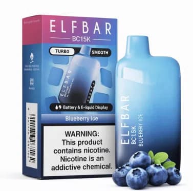 ElfBar BC15K Blueberry Ice — imagem 3