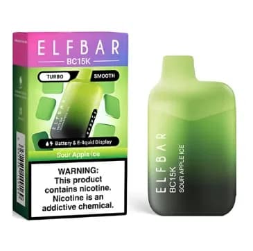 ElfBar BC15K Green Apple Ice — imagem 3