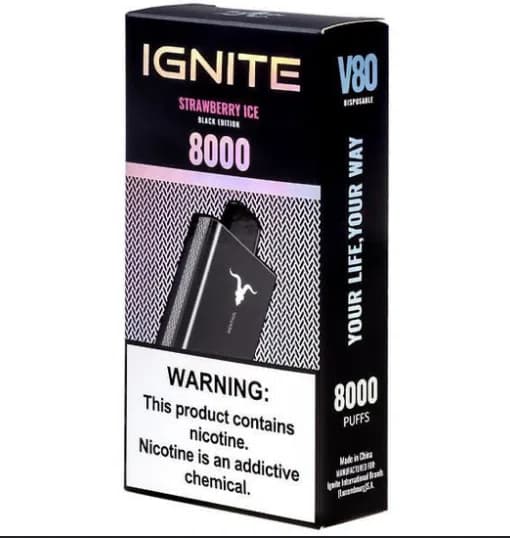 Ignite V80 Ultra Slim Strawberry Ice — imagem 2