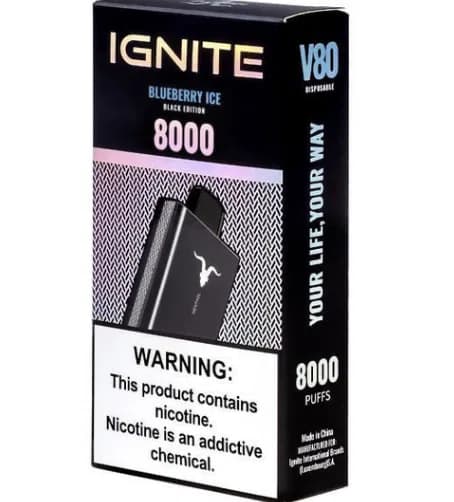 Ignite V80 Blueberry Ice — imagem 3
