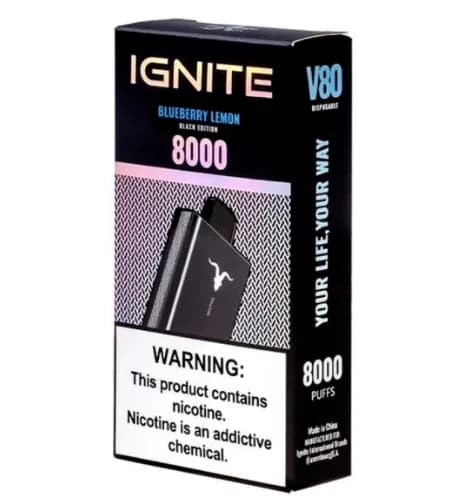 Ignite V80 Blueberry Lemon — imagem 2